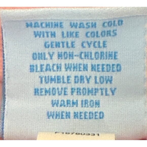 Nick & Nora Women's Sock Monkey Sleepwear Pants Pink Vintage Size Large NWT - Picture 9 of 10